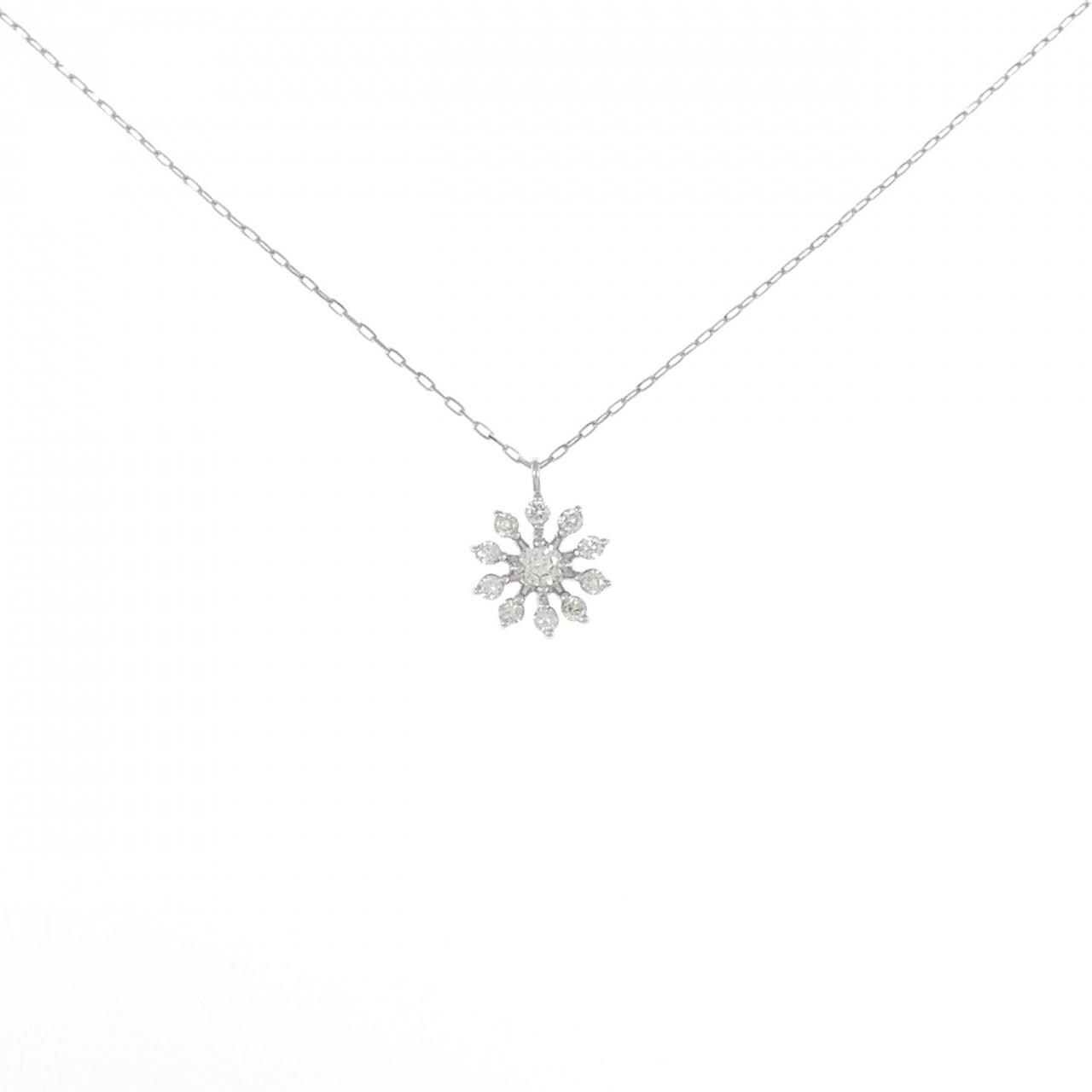 [BRAND NEW] PT Diamond Necklace 0.15CT