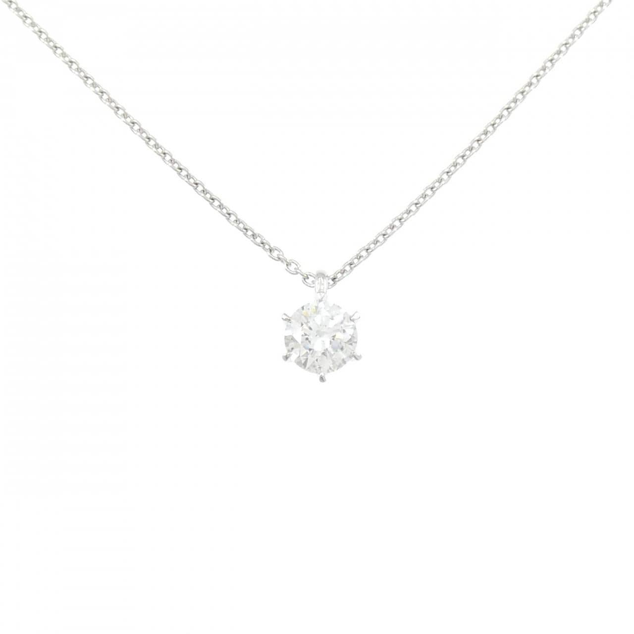 【リメイク】PT900/PT850 ダイヤモンド ネックレス 0.329CT E I1 VG
