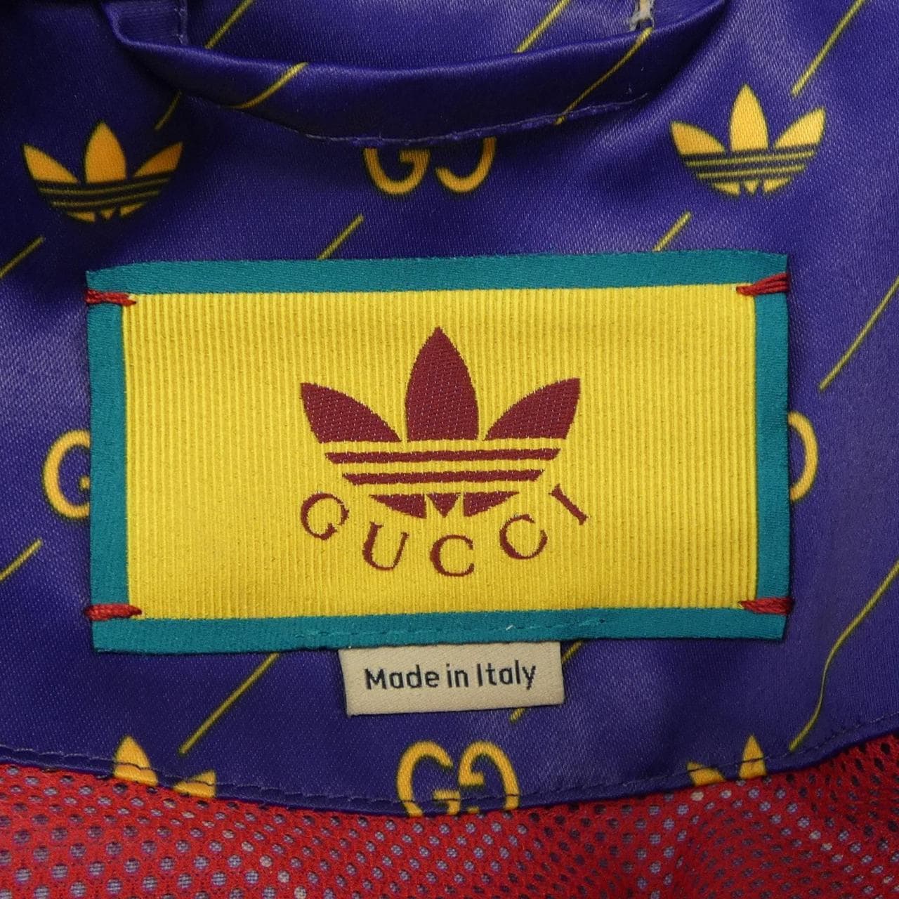 グッチ GUCCI ADIDAS TREFOIL PRINT JACKET 691428 ZAJCZ ブルゾン