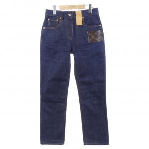 ルイヴィトン LOUIS VUITTON インディゴブルーモノグラムパッチジーンズ FPPA09GM1 ジーンズ