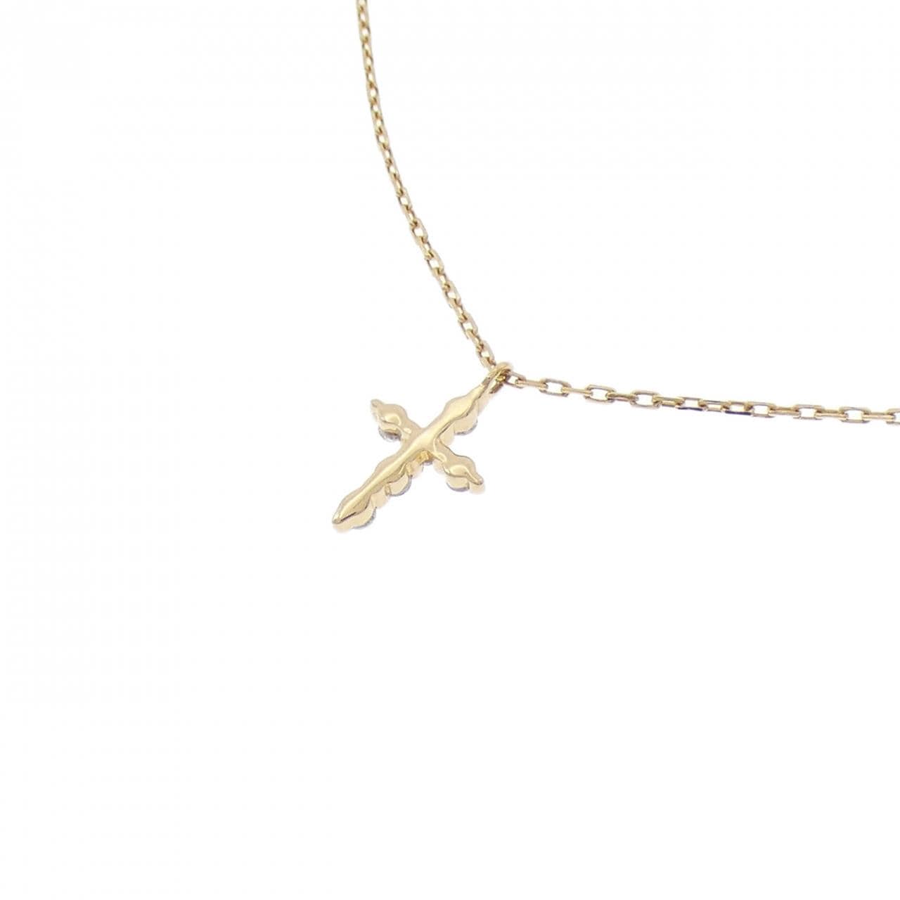 アガット ダイヤモンド ネックレス 0.03CT