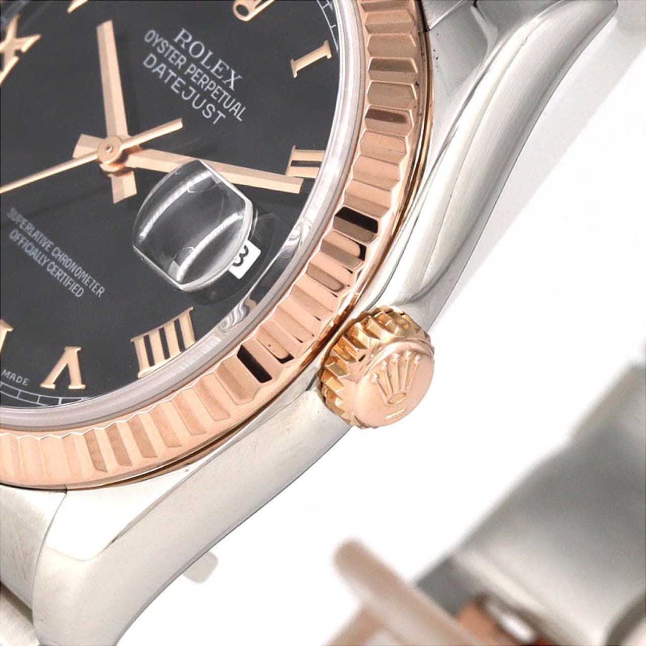 ロレックス デイトジャスト 116231 SSxPG 自動巻 Z番
