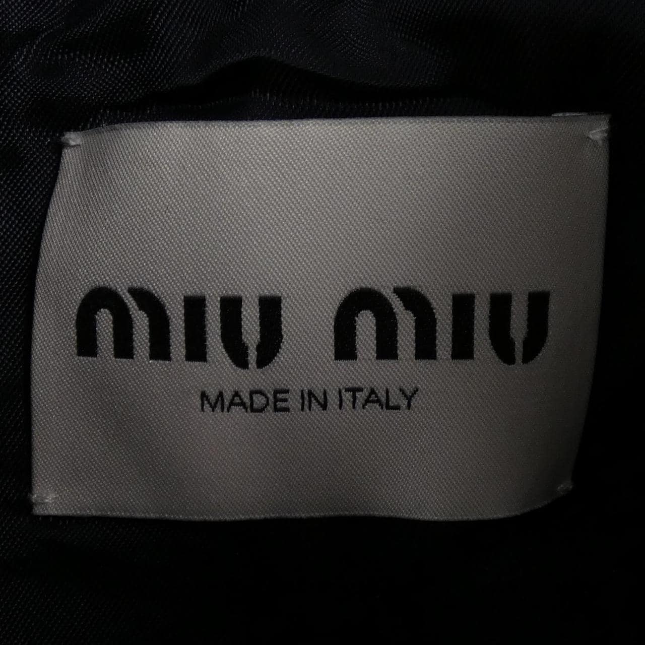 ミュウミュウ MIU MIU ブルゾンジャケット ML1258 SOOO 1756 ブルゾン