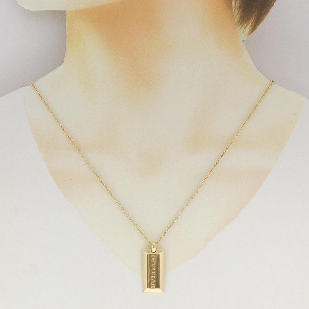 ブルガリ インゴット 銀座オープン限定 ネックレス