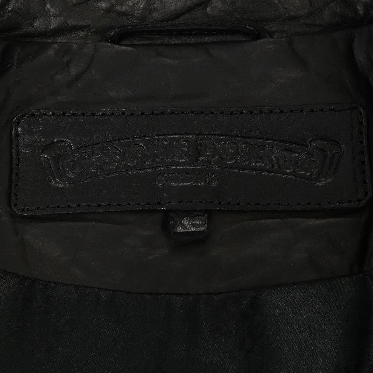 クロムハーツ CHROME HEARTS 2225-304-4761 レザーライダースジャケット
