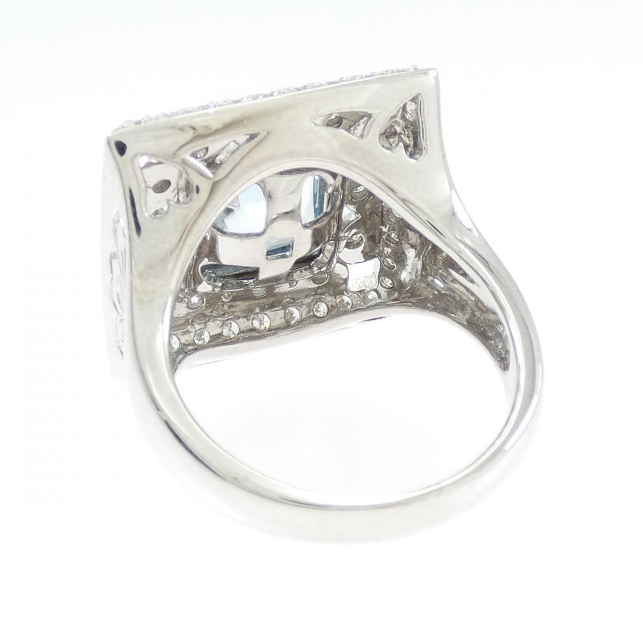 750WG ブルートパーズ リング