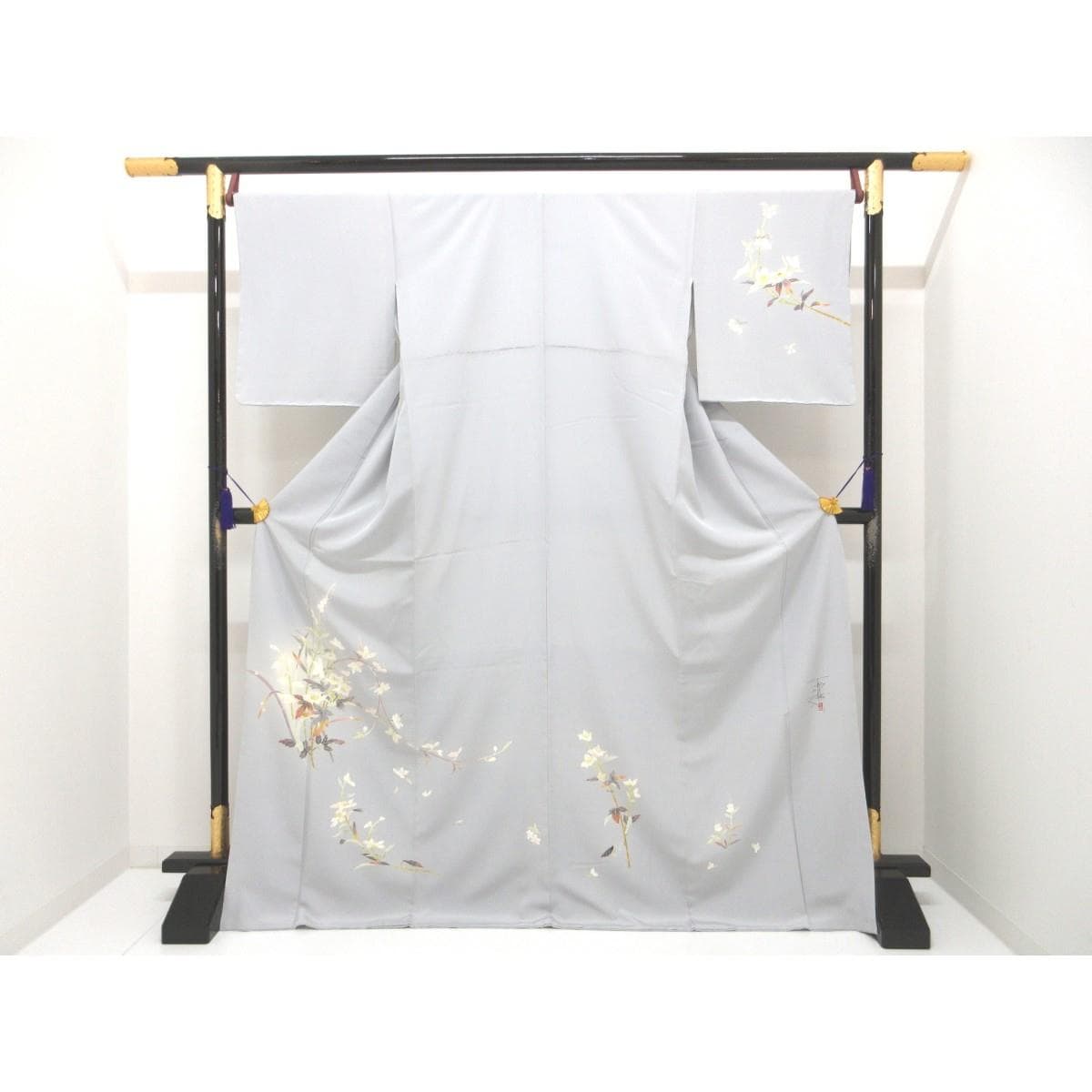 【未使用品】訪問着　百貫石峰