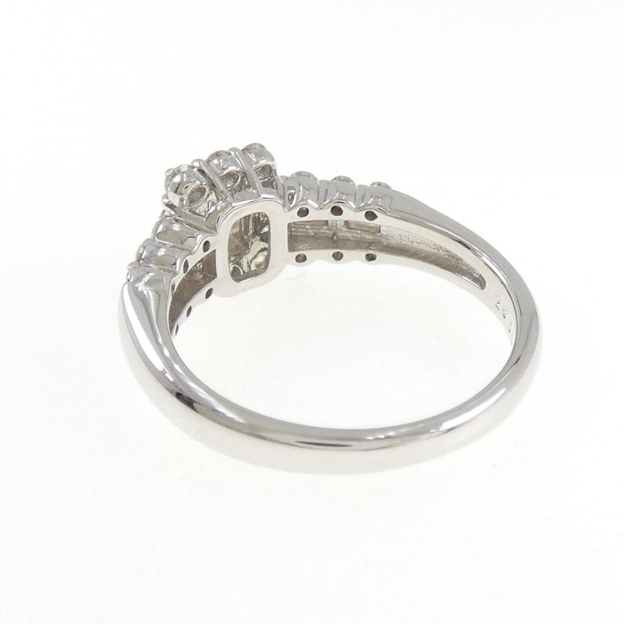 K18WG ダイヤモンド リング 0.39CT