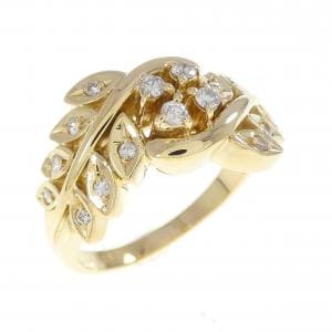 K18YG ダイヤモンド リング 0.24CT