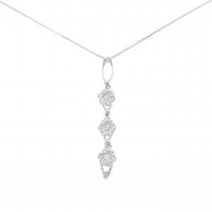 K14WG/K18WG 2WAY ダイヤモンド ネックレス 0.70CT