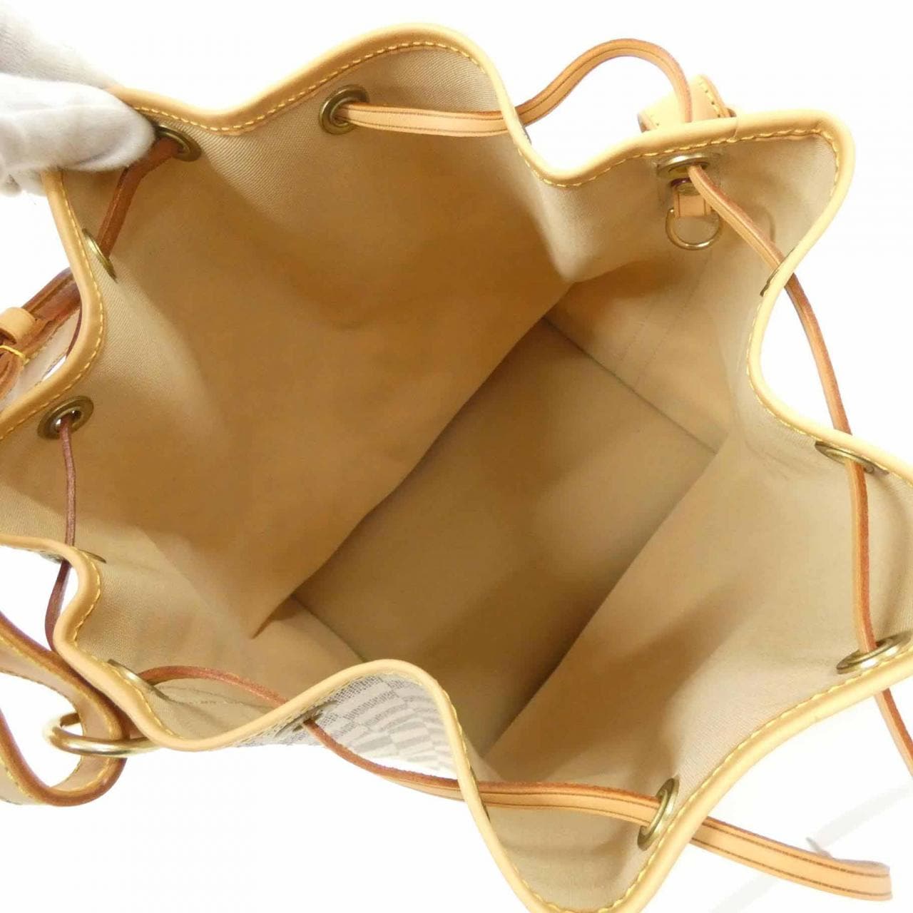 ルイヴィトン ダミエ アズール ノエ N42222 ショルダーバッグ