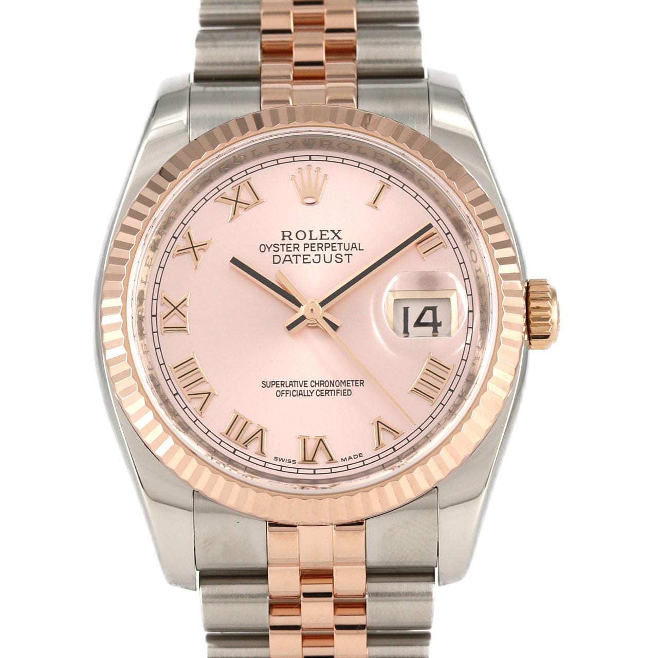 ロレックス デイトジャスト 116231 SSxPG 自動巻 Z番