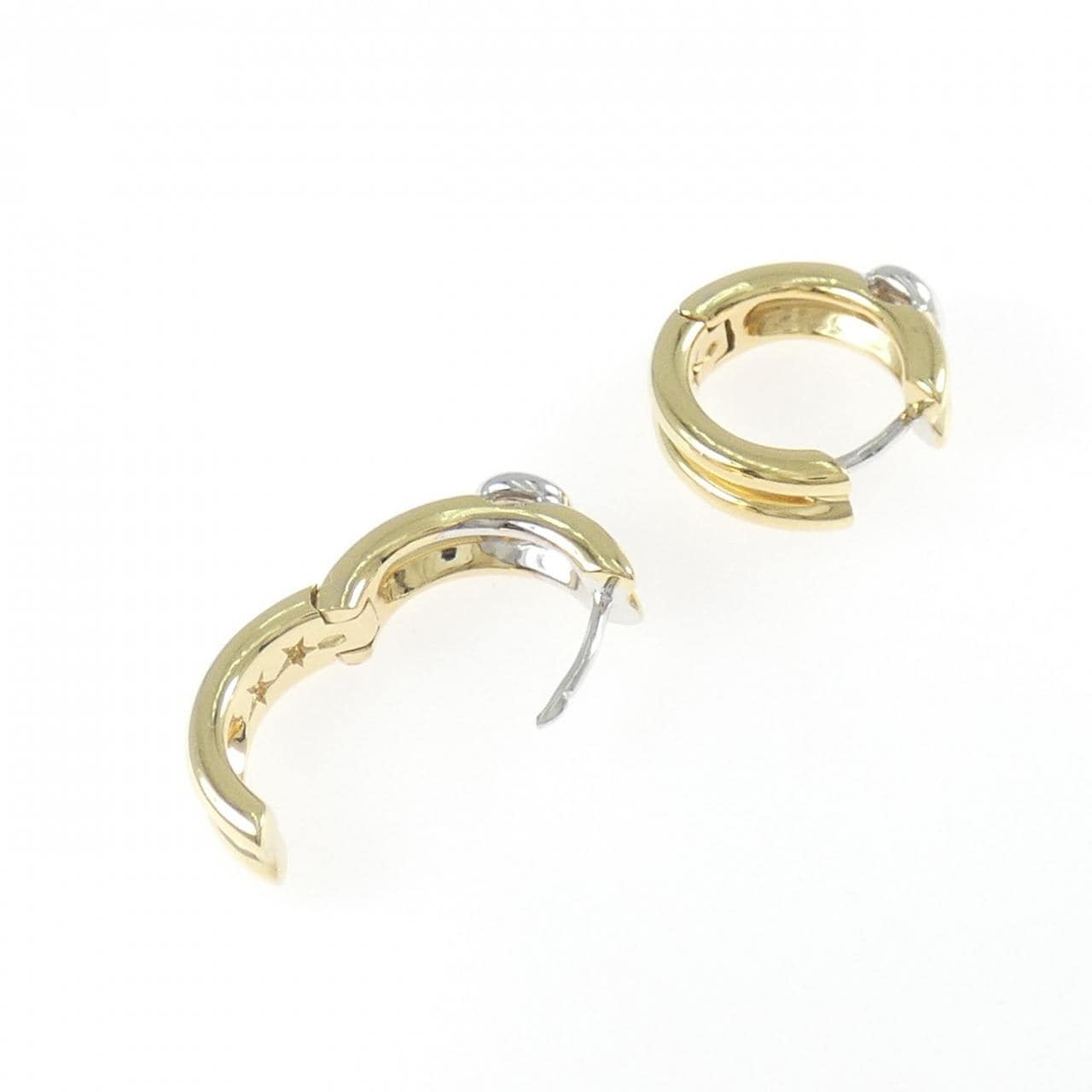 750YG/750WG ダイヤモンド ピアス