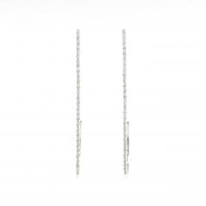 K18WG ダイヤモンド ピアス 0.28CT
