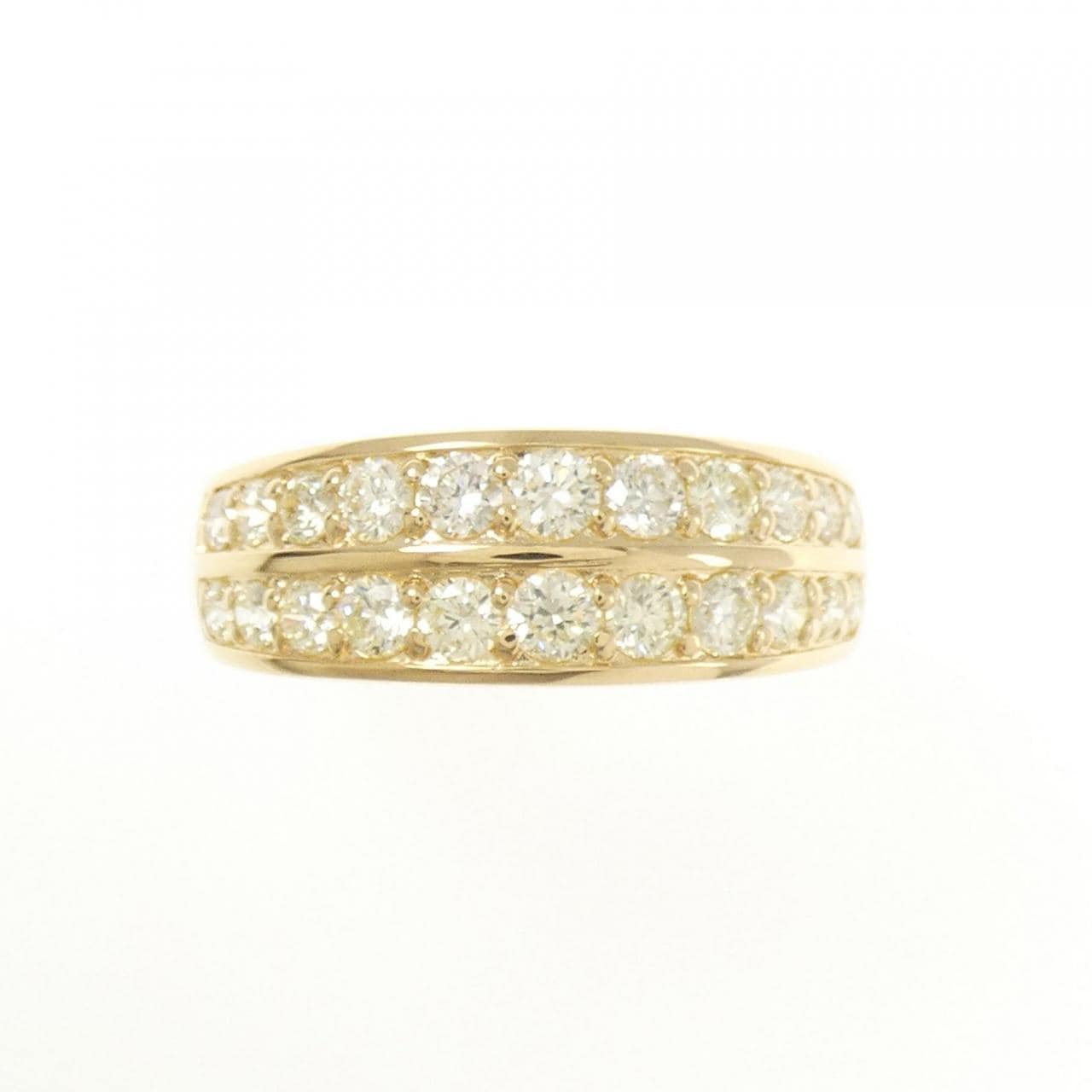 K18YG ダイヤモンド リング 0.80CT