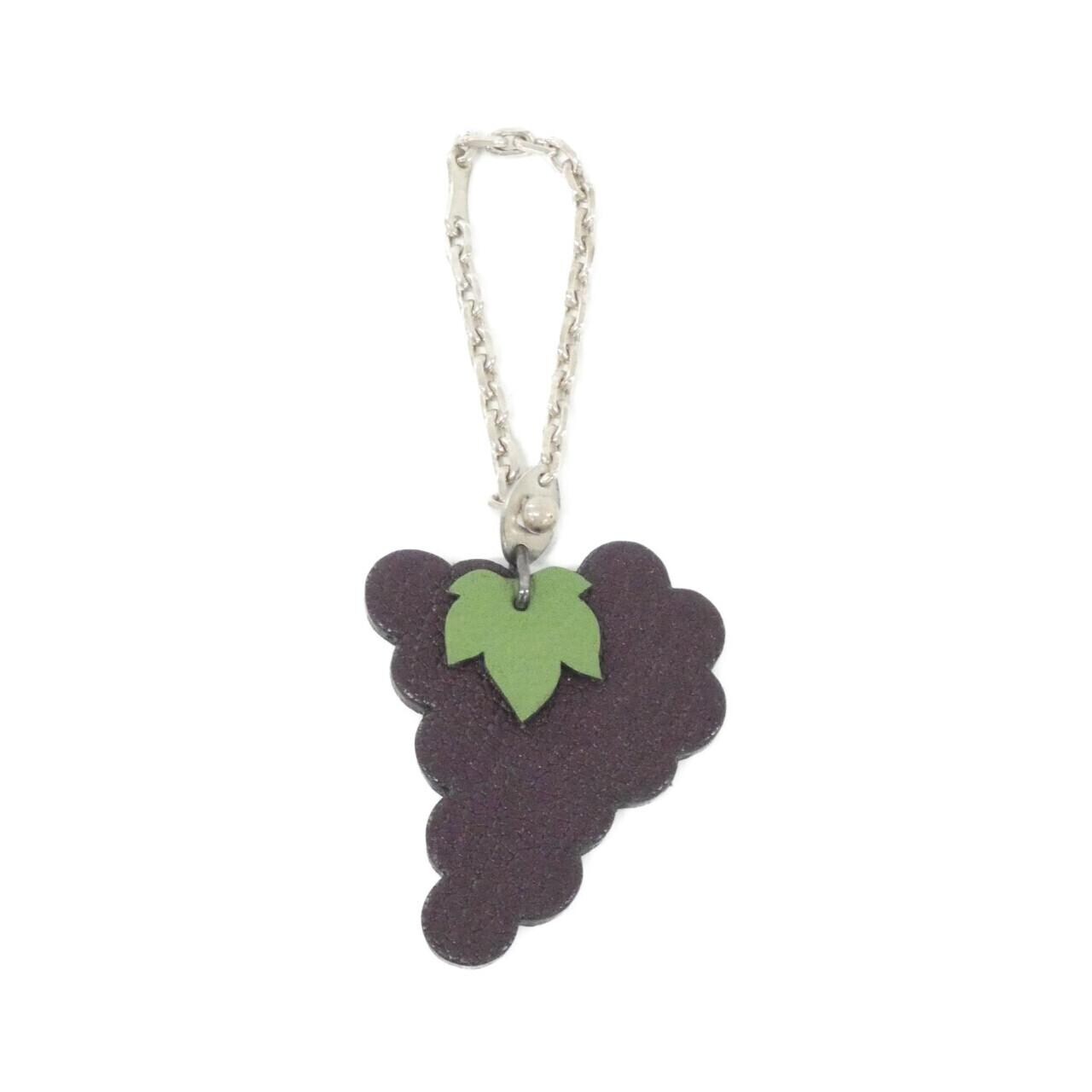 エルメス GRAPE フルーツ ポルト クレ 043119CS キーホルダー