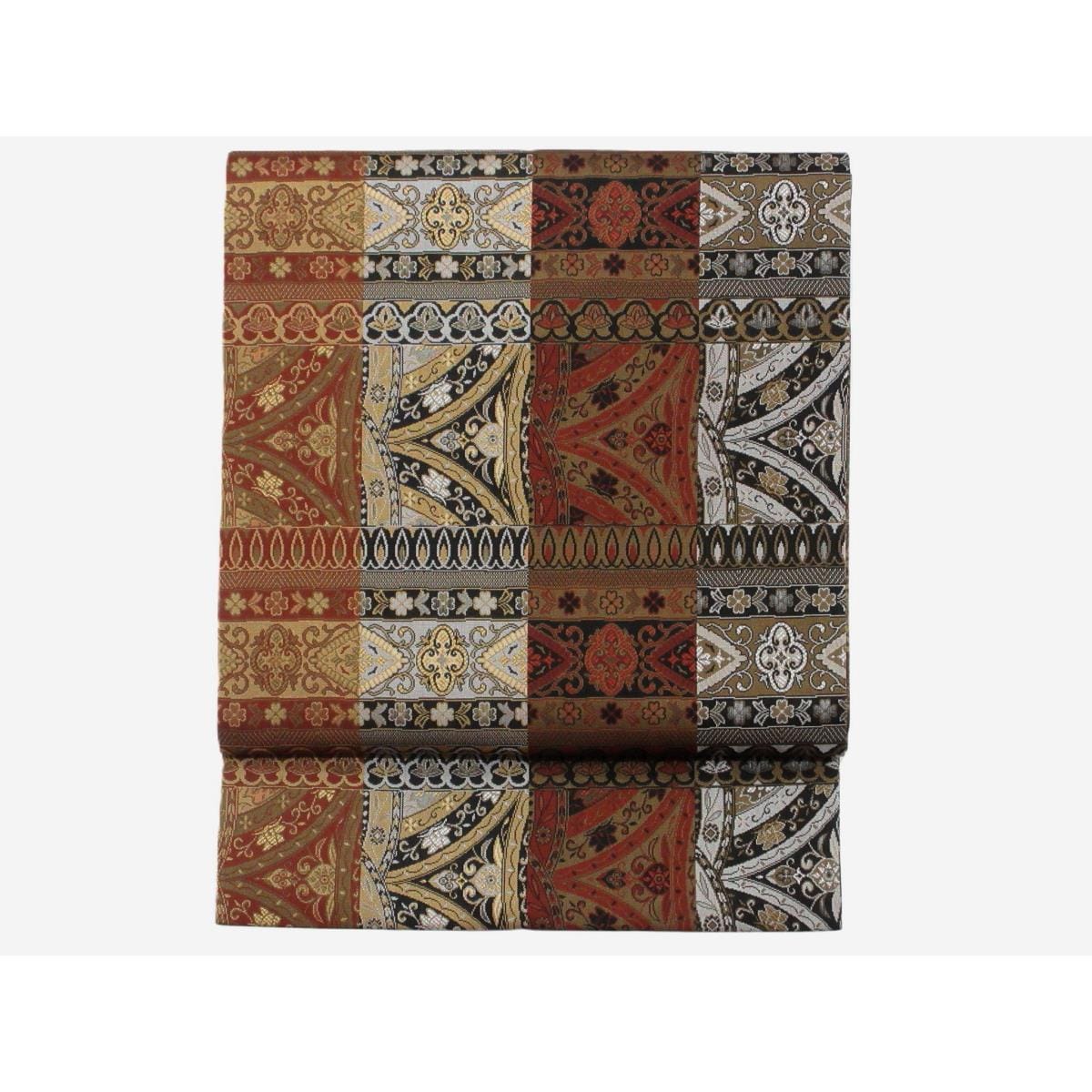 【未使用品】名古屋帯　全通柄