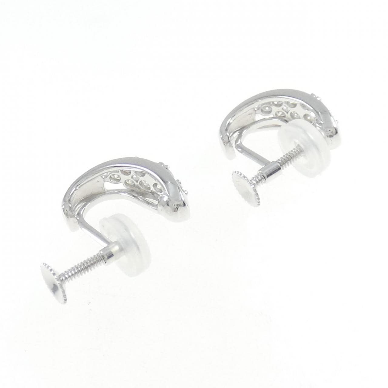 PT/K14WG ダイヤモンド イヤリング 0.70CT