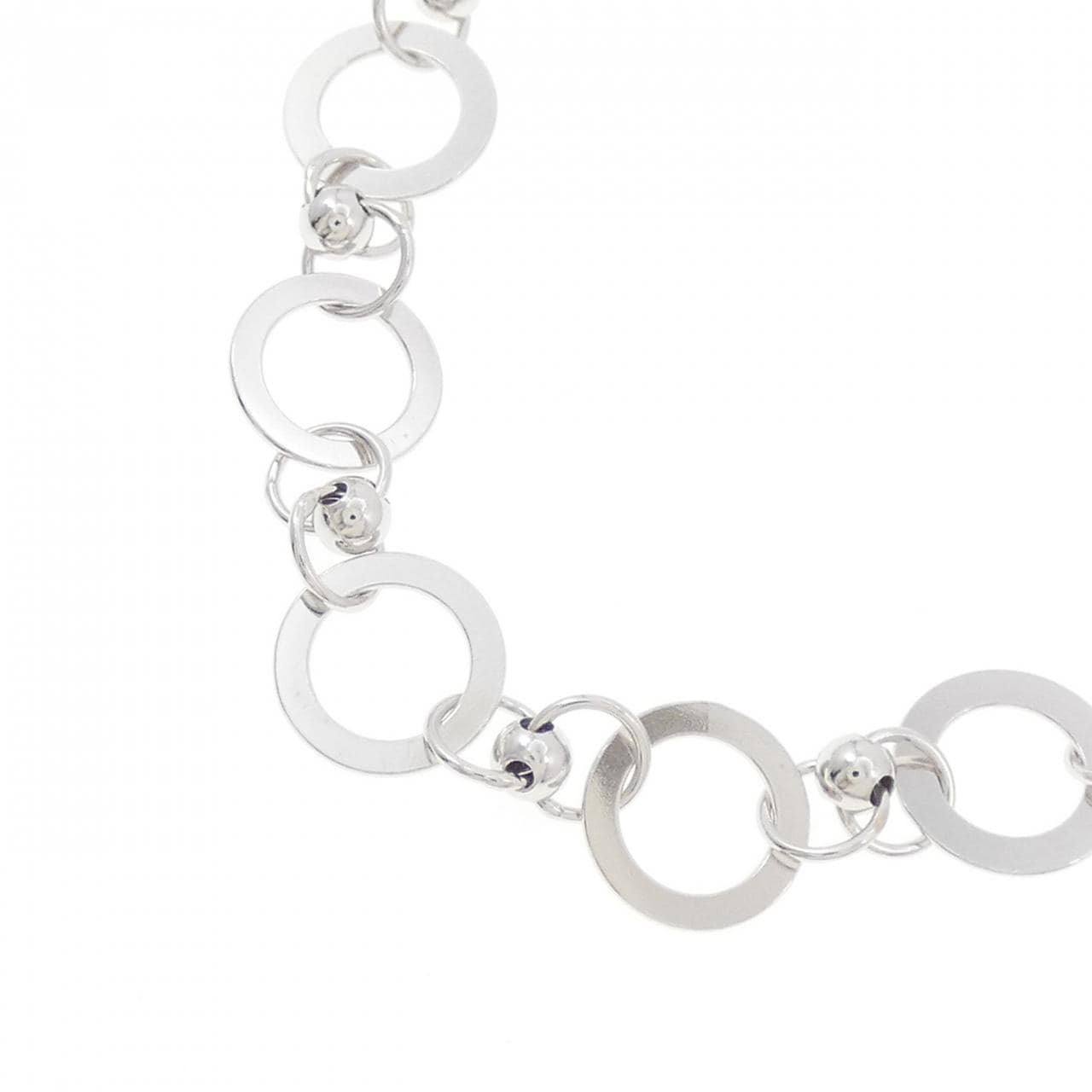 K18WG ネックレス