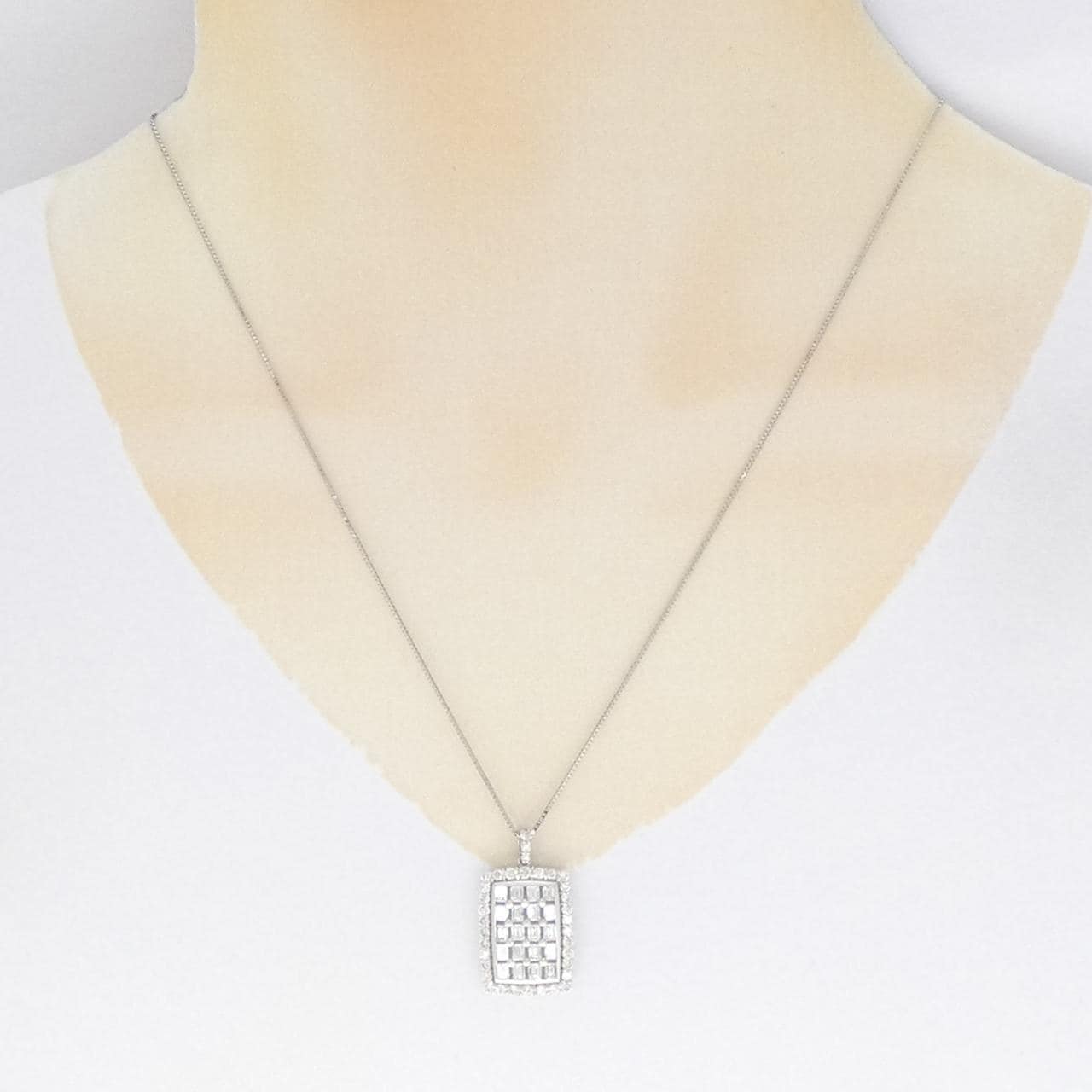 [新品] PT900/PT850钻石项链 2.00CT