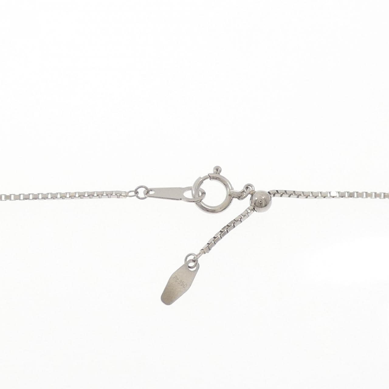 PT900/PT850 Cross Diamond Necklace 0.43CT