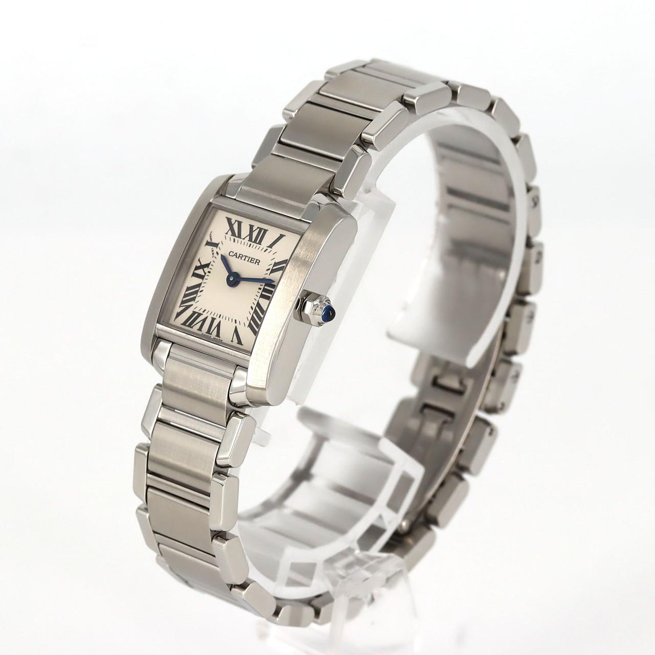 カルティエ タンクフランセーズSM W51008Q3 SS クォーツ
