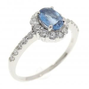 PT900 アクアマリン リング 0.45CT