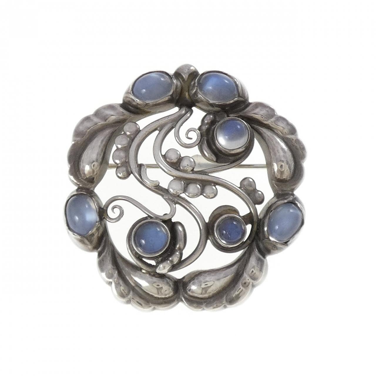 ジョージ ジェンセン ムーンライト ブロッサム ブローチ