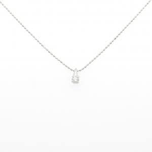 PT950/PT850 ダイヤモンド ネックレス 0.12CT