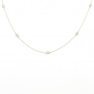 K18YG ダイヤモンド ネックレス 0.90CT