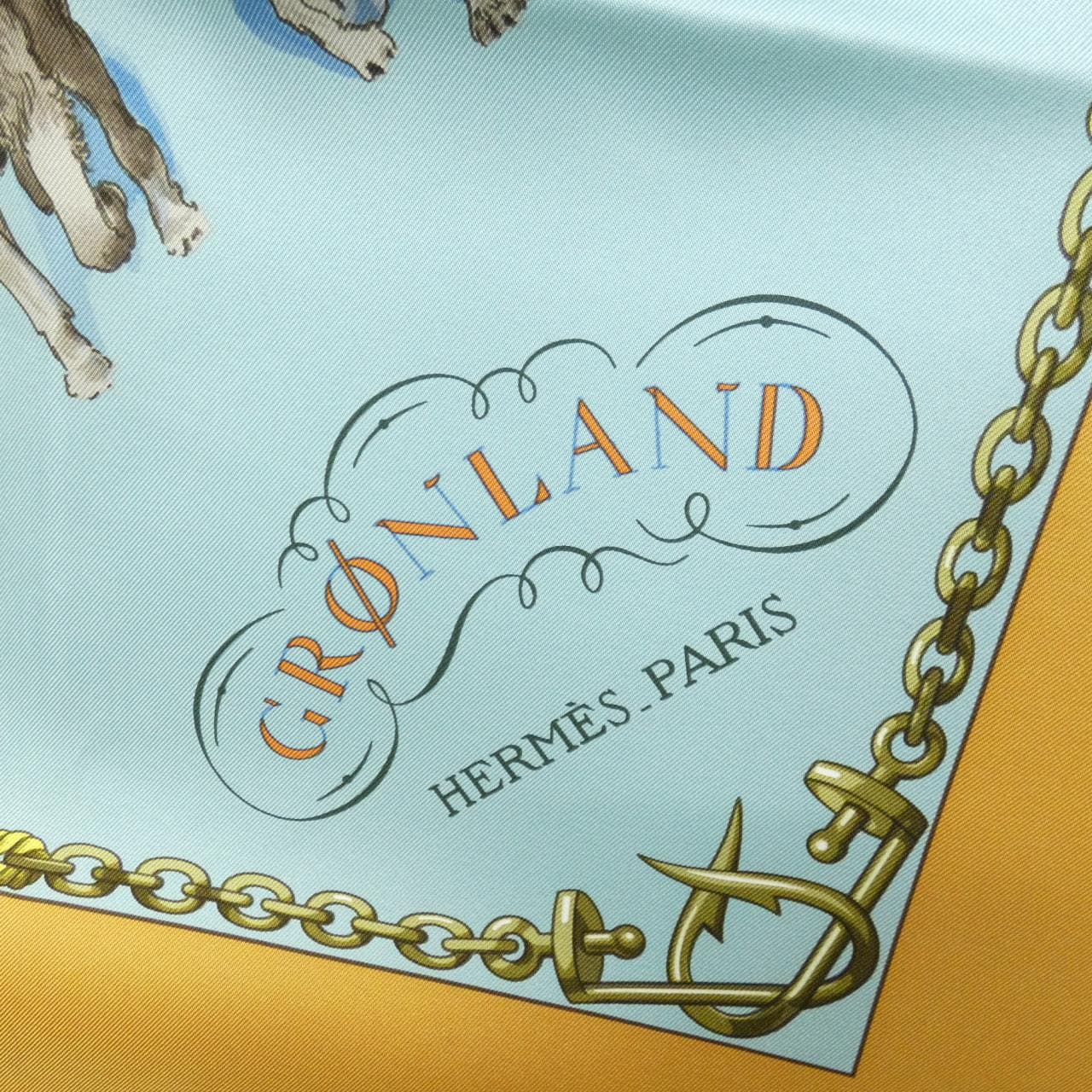 エルメス GRONLAND カレ スカーフ