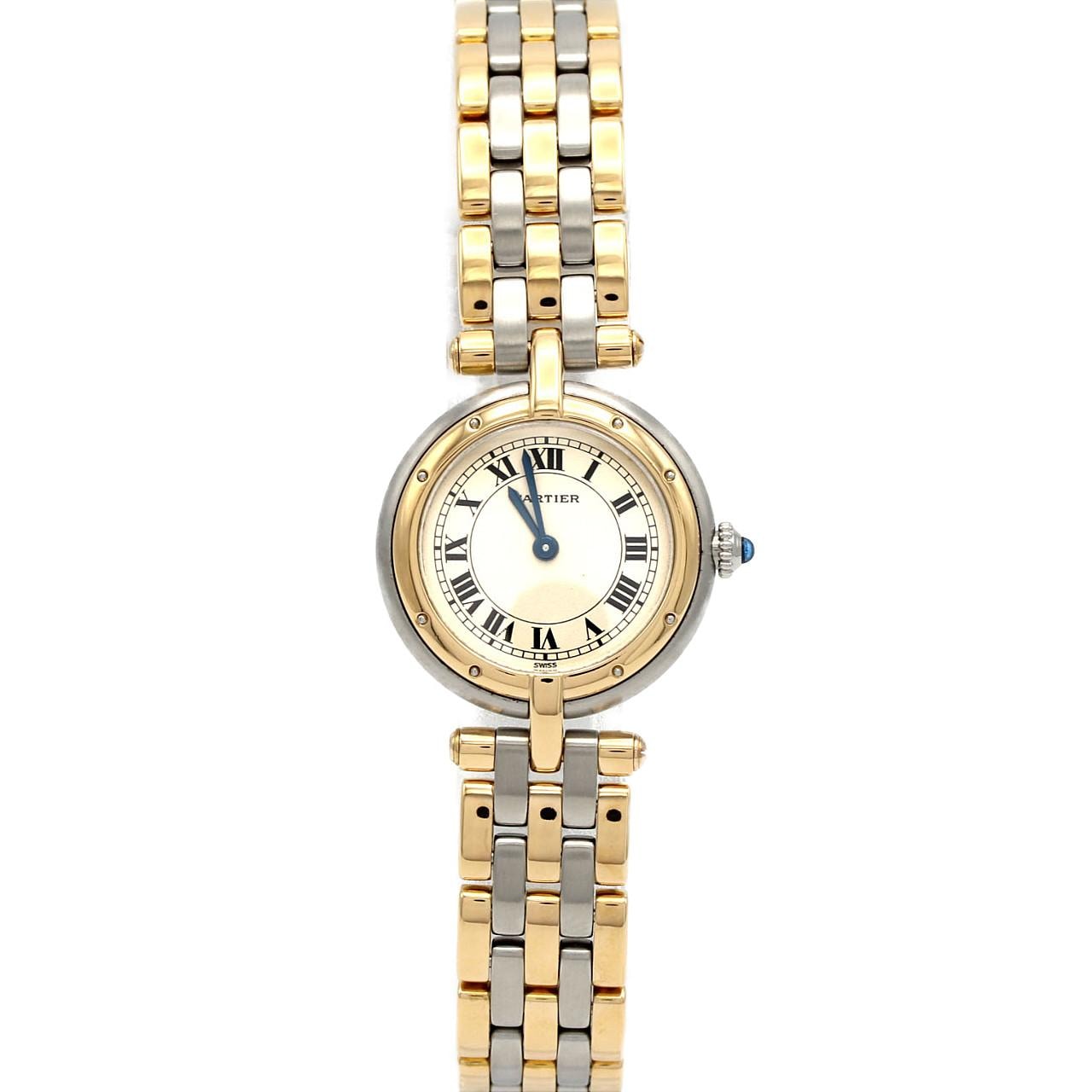 カルティエ パンテールヴァンドームSM 3ROW W25030B8 SSxYG クォーツ