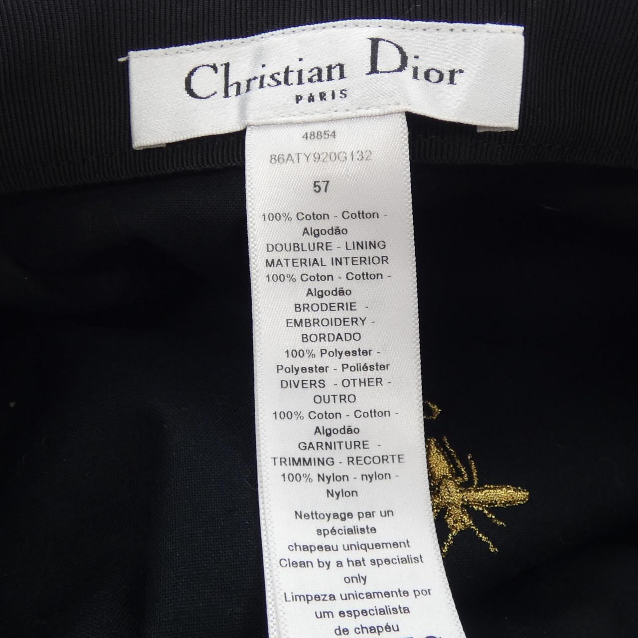クリスチャンディオール CHRISTIAN DIOR 86ATY920G132 キャップ