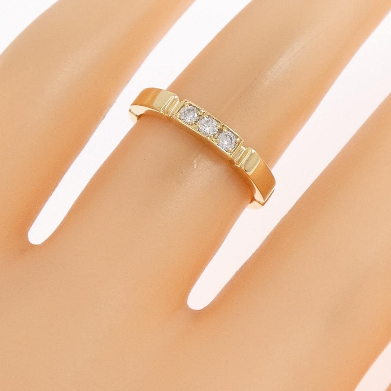 K18YG ダイヤモンド リング 0.10CT