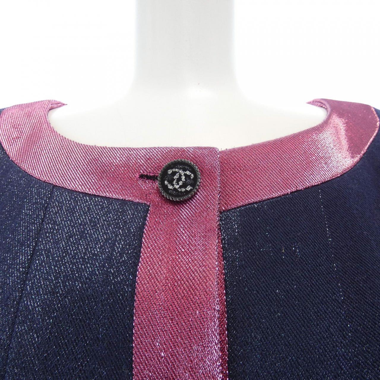 シャネル CHANEL ノーカラージャケット