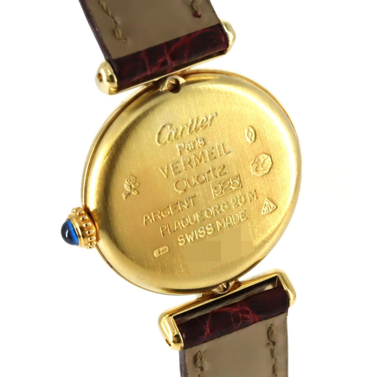 カルティエ マストコリゼSM GP W1000653 GP クォーツ