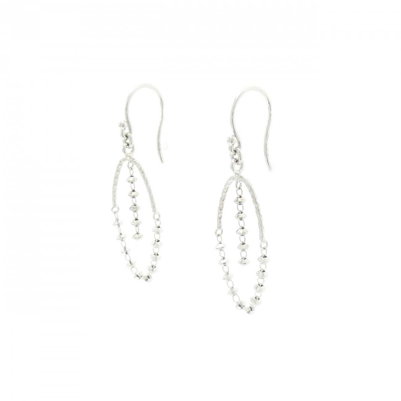 スタージュエリー K18WG ピアス