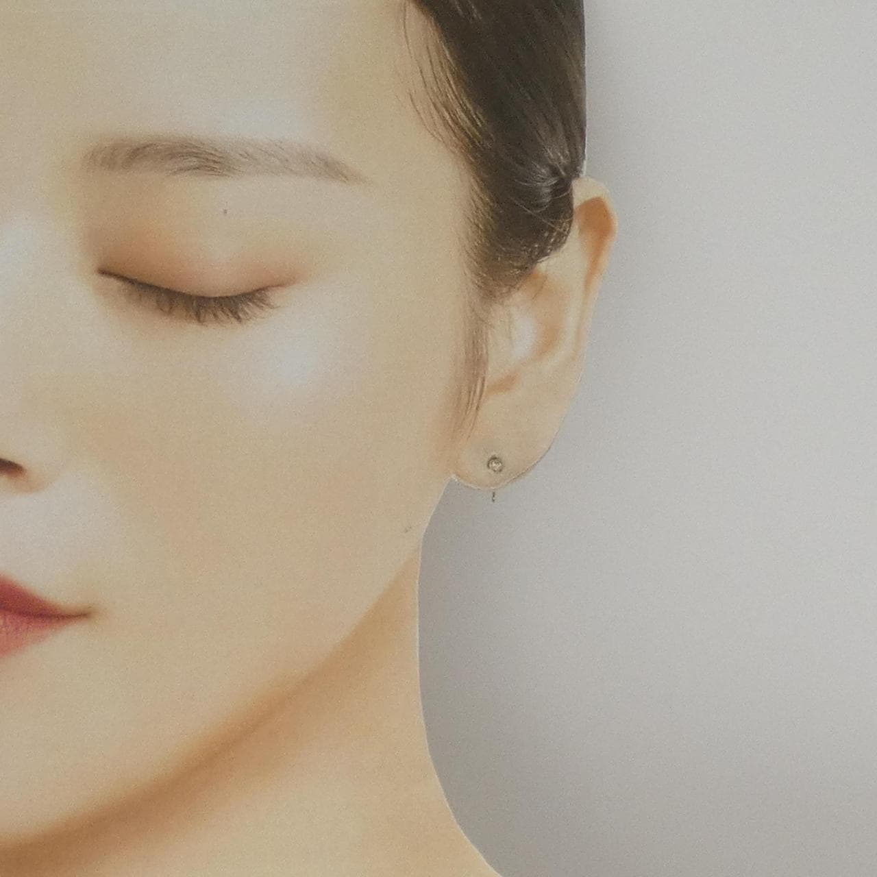 K18YG ダイヤモンド ピアス