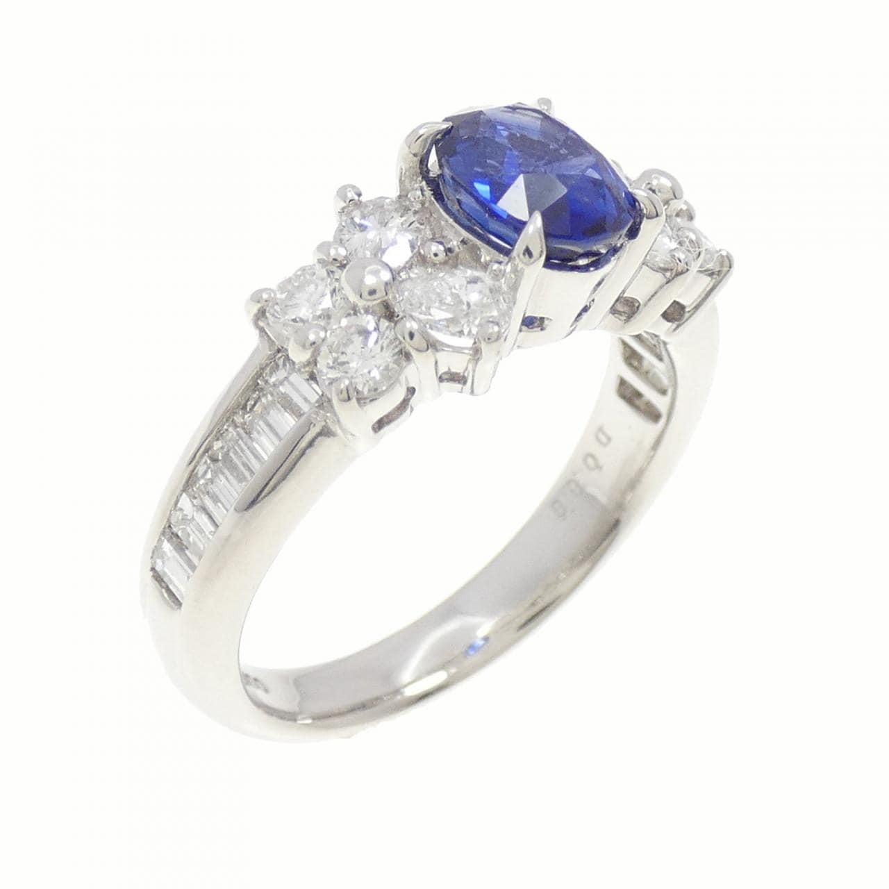 PT900 サファイヤ リング 1.15CT