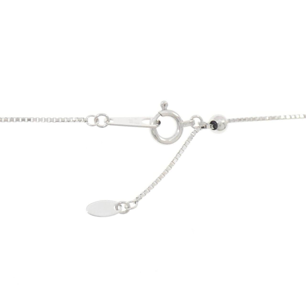 K18WG ダイヤモンド ネックレス 0.40CT
