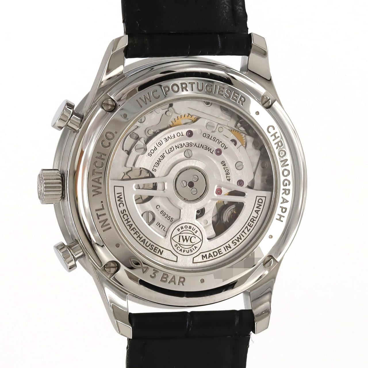 IWC ポルトギーゼクロノグラフ IW371615 SS 自動巻