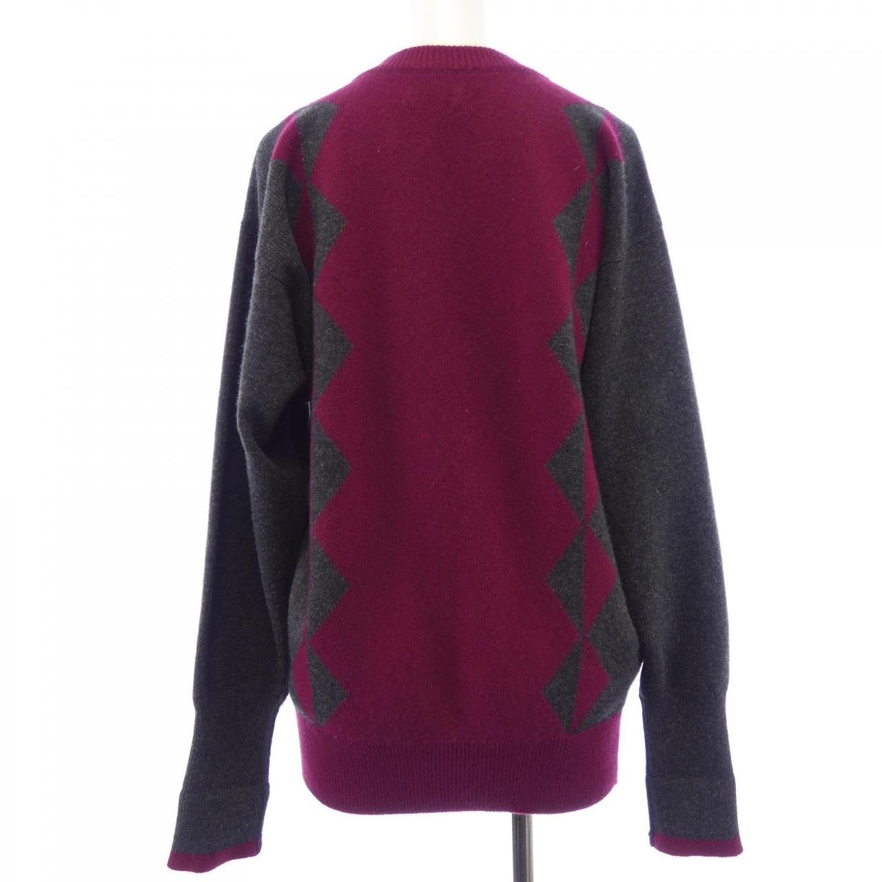 【ヴィンテージ】シャネル CHANEL MADE IN SCOTLAND バッグボタン カーディガン