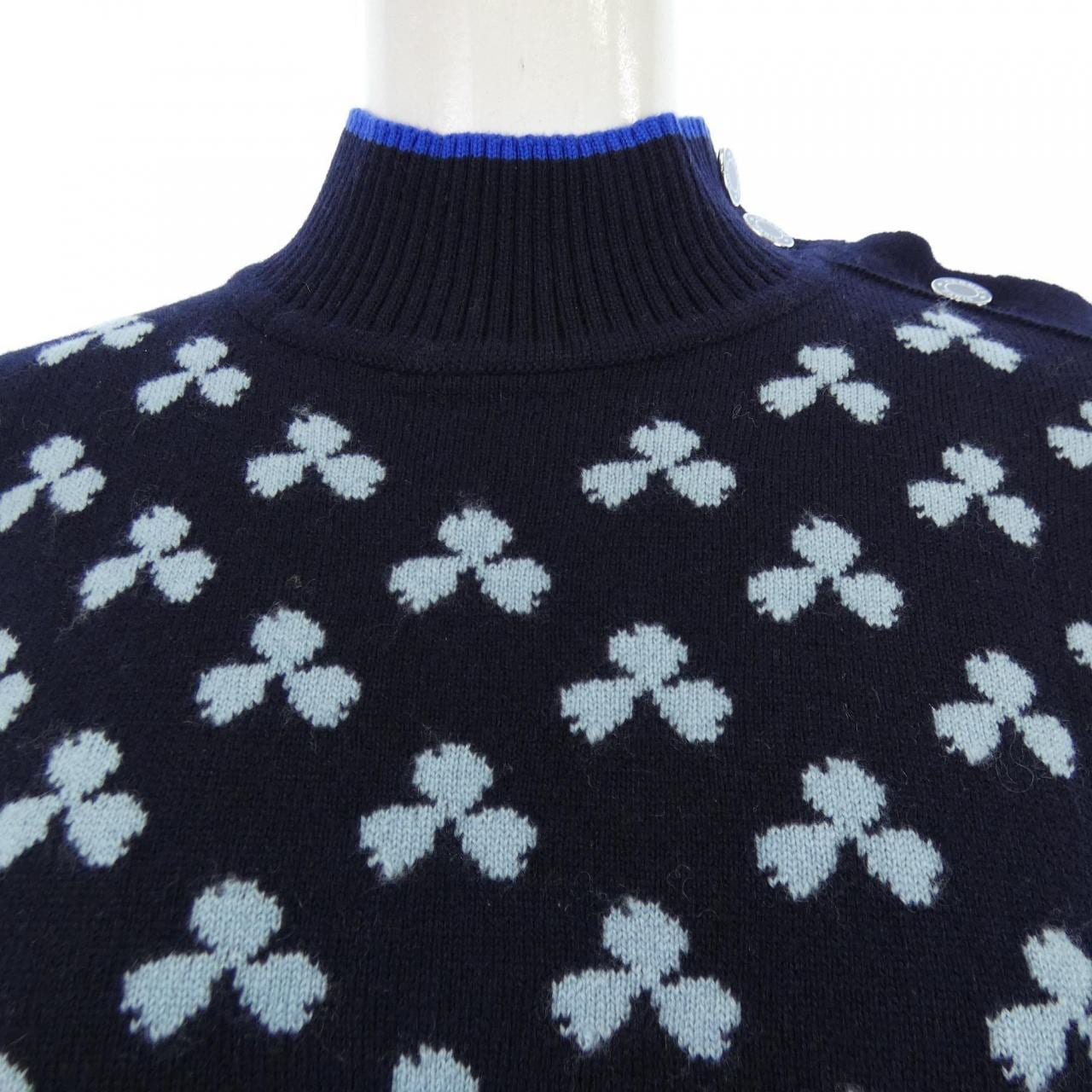 エルメス HERMES クルードセル クローバー *97-7705 ニット