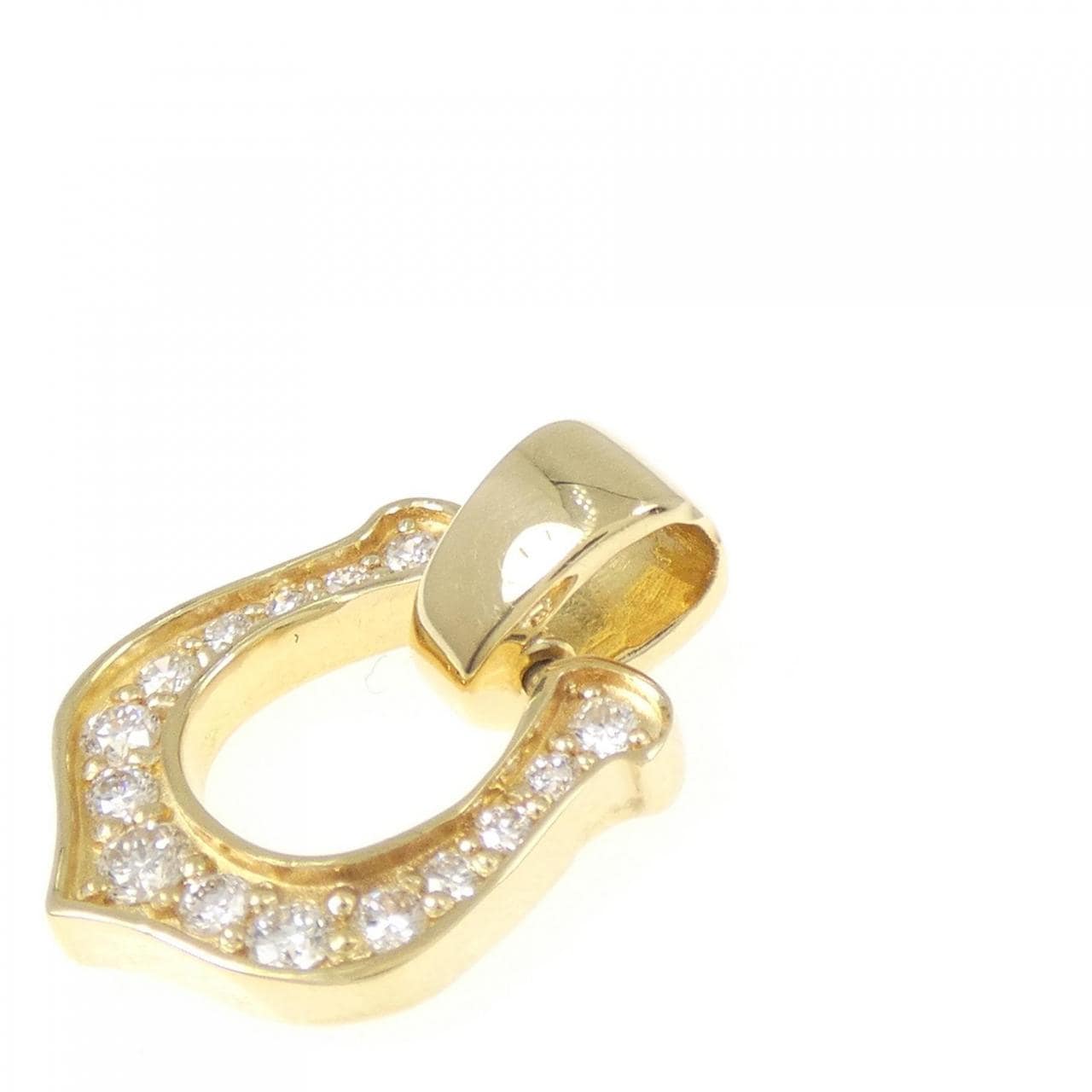 K18YG ダイヤモンド ペンダント 0.22CT