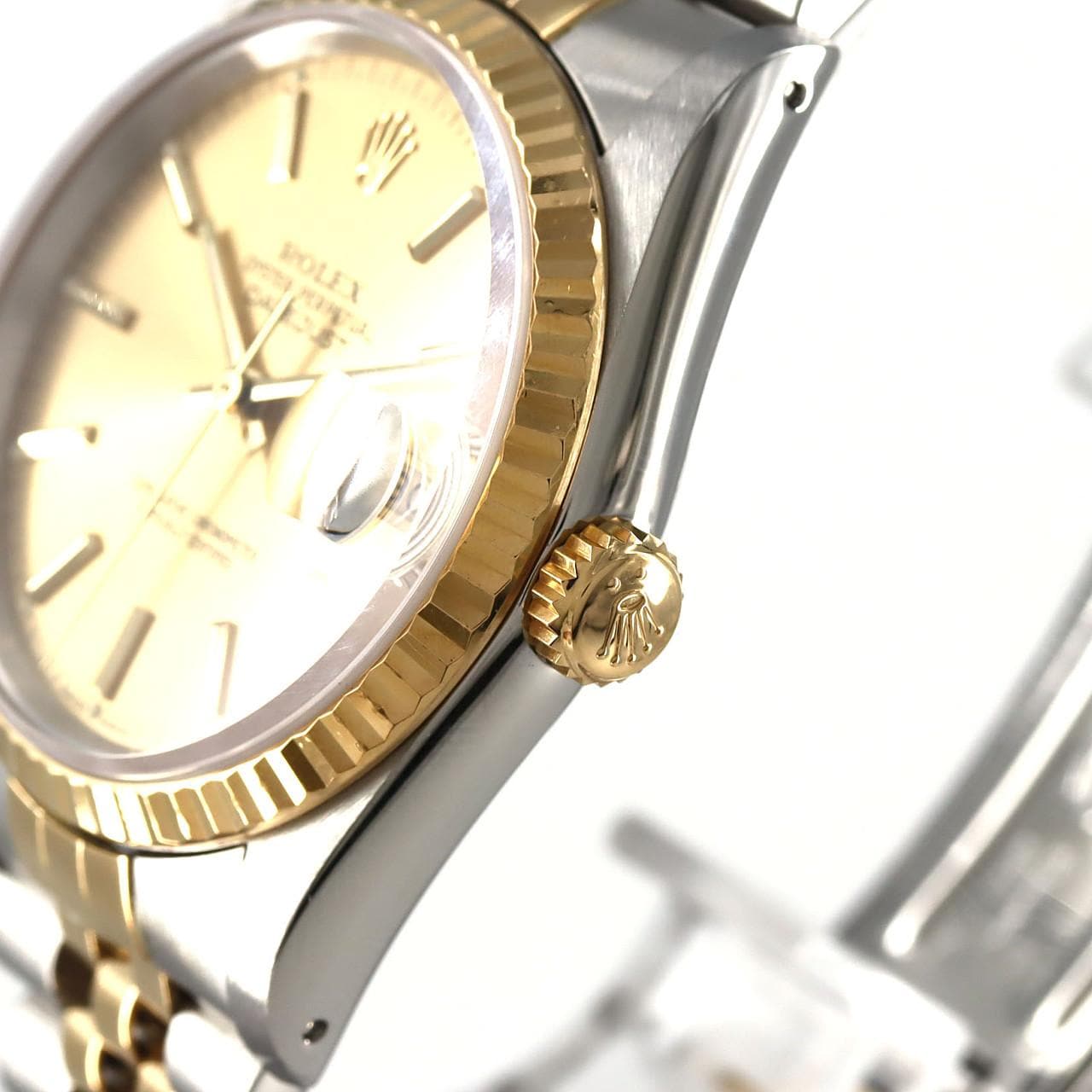 ロレックス デイトジャスト 16233 SSxYG 自動巻 R番