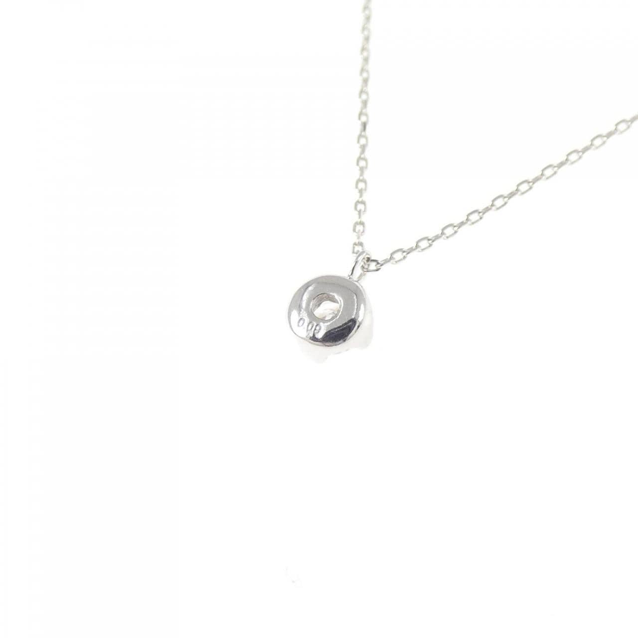 K10WG ダイヤモンド ネックレス 0.09CT