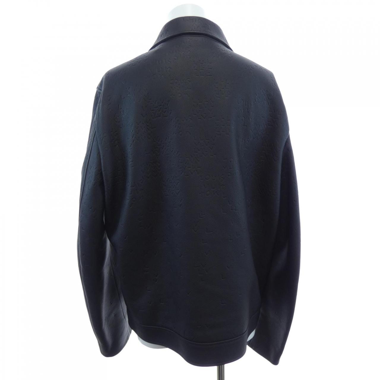 ルイヴィトン LOUIS VUITTON ダミエスプレッドレザーブルゾン HNL08WRMT レザージャケット