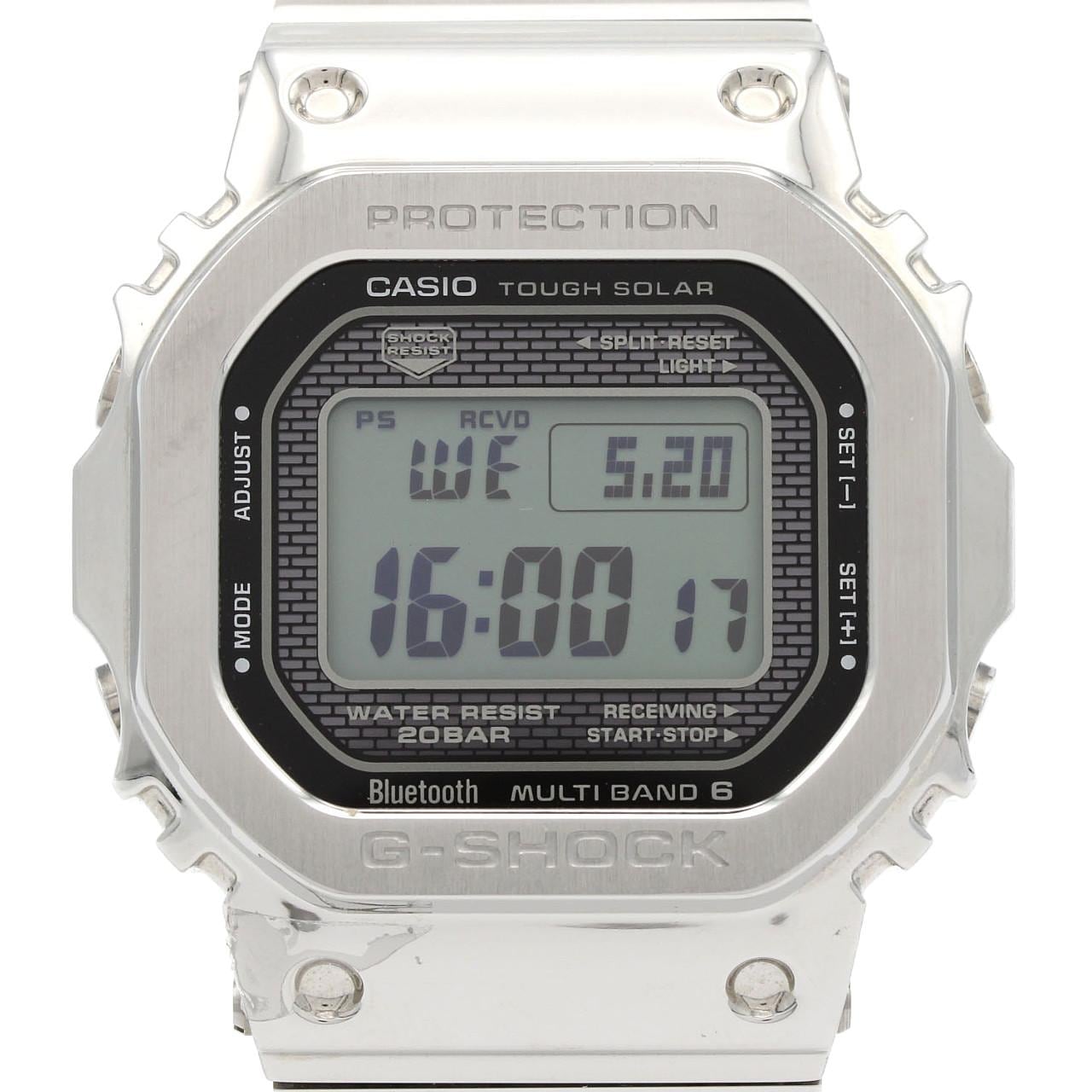 カシオ G-SHOCK 電波時計 GMW-B5000D-1JF SS ソーラークォーツ