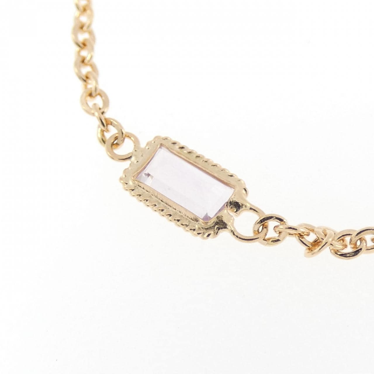 K18PG アメジスト ネックレス 5.37CT