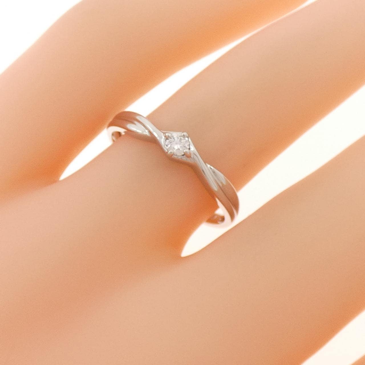 PT900 ダイヤモンド リング 0.06CT